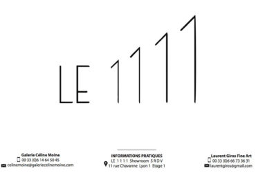 L’Art chez nous avec la galerie 1111.