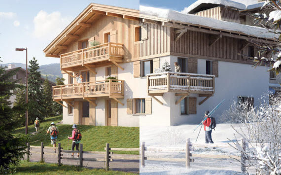 « Privilodge » le programme immobilier d’exception à Megève signé Diagonale.