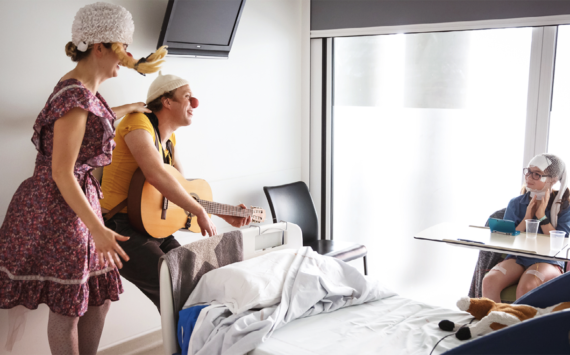 Des Clowns toute l’année pour l’hôpital Femme-Mère-Enfant