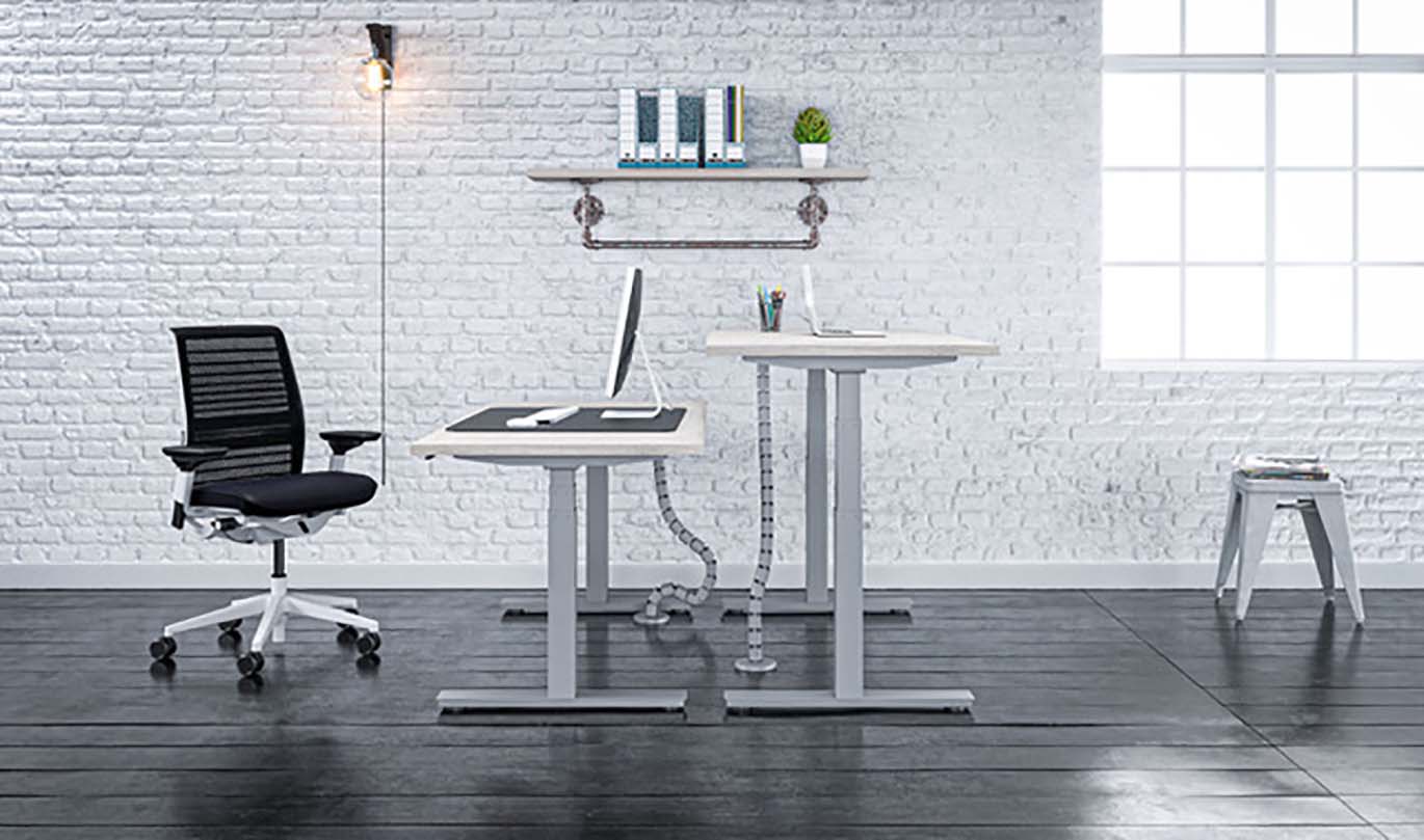 Up & Desk rend le home-office plus agréable.