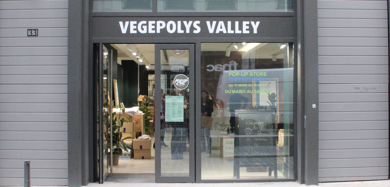 Ouverture éphémère de la Boutique du Végétal par VEGEPOLYS VALLEY