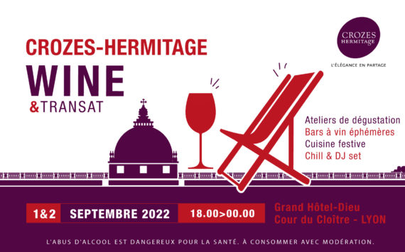 Les 1er & 2 sept : Les Vins de Crozes-Hermitage se vengent de la rentrée.